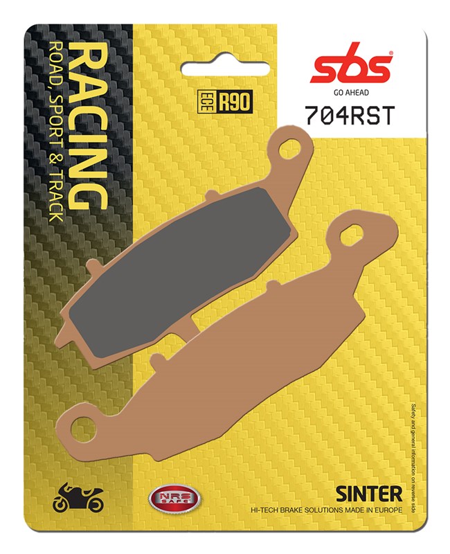 SBS brake pads KH231 track and sport sinteredcolour gold (704RST)